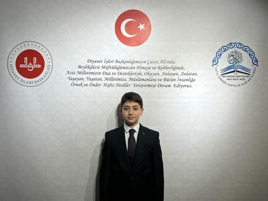 MEHMET SAİD TAŞÇI HAFIZ OLDU