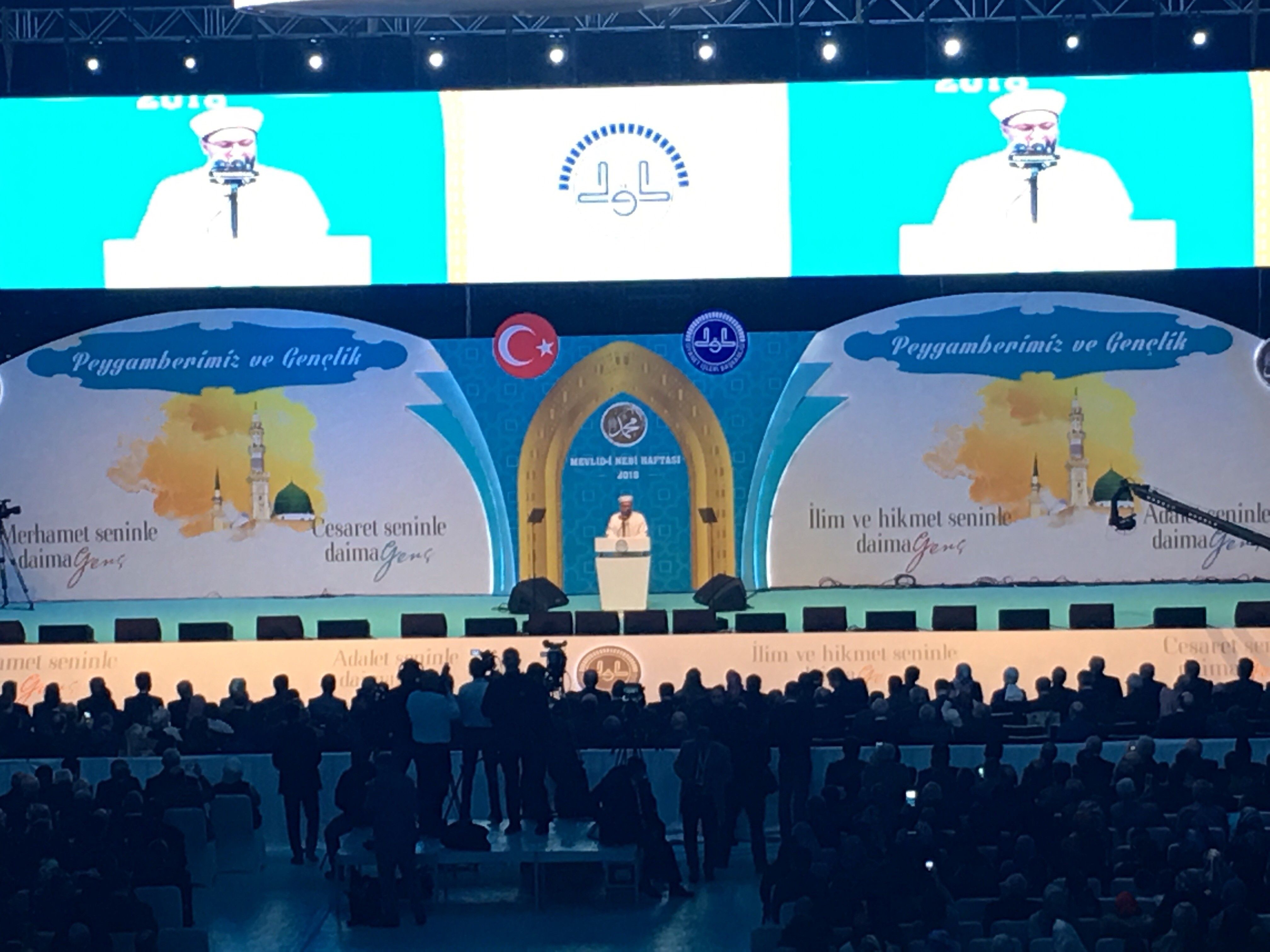 Mevlid- i Nebi haftası muhteşem açılışı