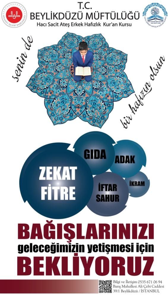 ZEKAT-FİTRE, İFTAR-SAHUR, ADAK-GIDA BAĞIŞLARINIZI BEKLİYORUZ.