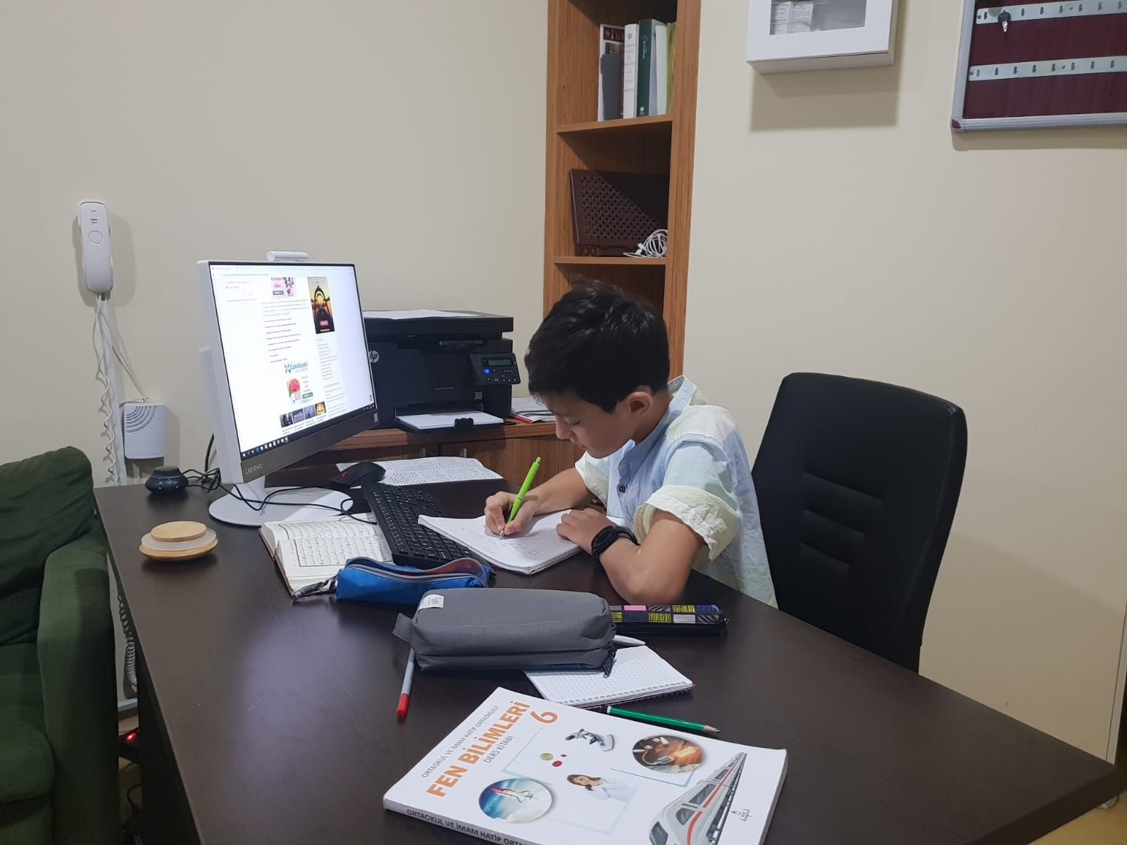 Okul Ödevi İçin Etüd Saati