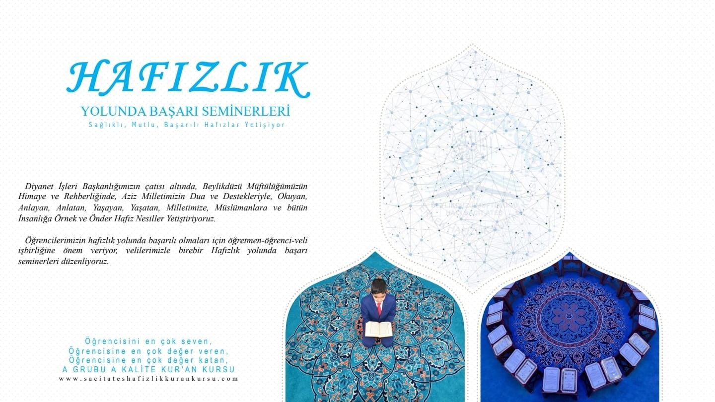 HAFIZLIK YOLUNDA BAŞARI SEMİNERLERİ