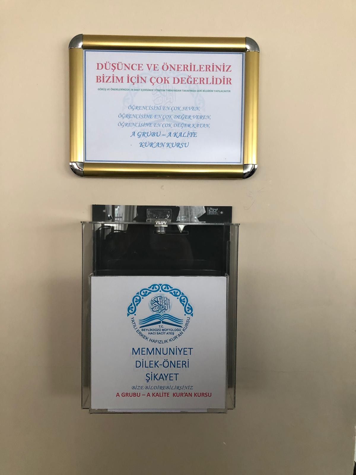 Düşünce ve önerileriniz bizim için değerlidir.